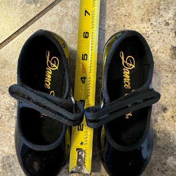 Dance Class Mary Jane Strap TAP SHOES MJ100 Black Youth Size 7 - Picture 8 of 8